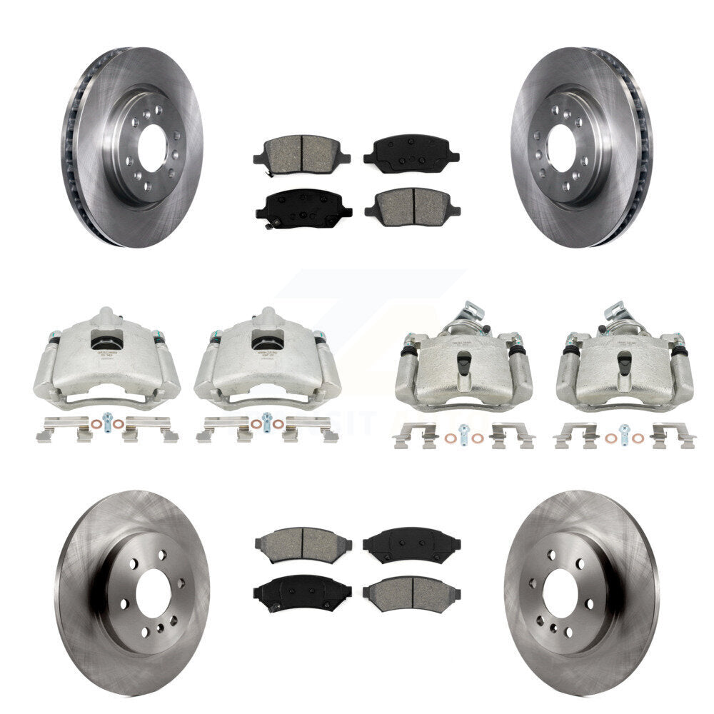 Transit Auto KC8-101199S Disc Brake Kit for 2006-2009 Buick Terraza, Chevrolet Uplander, Pontiac Montana & more - Front and Rear product image