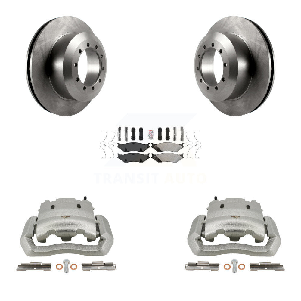 Transit Auto KC8-101200N Disc Brake Kit for 1999-2003 Ford E-550 Super Duty, Ford E-550 Econoline Super Duty, Ford F-450 Super Duty & more - Rear product image