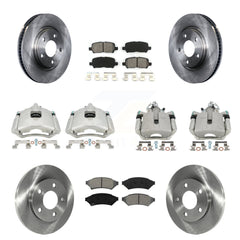 Transit Auto KC8-101200S Disc Brake Kit for 2005-2009 Buick Allure, Buick LaCrosse, Pontiac Grand Prix - Front and Rear product image