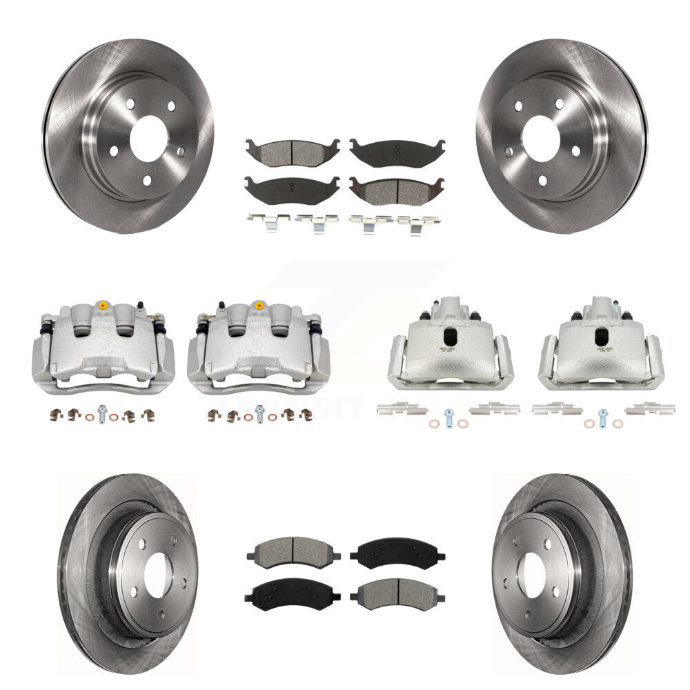 Transit Auto KC8-101201S Disc Brake Kit for 2007-2009 Chrysler Aspen, Dodge Durango - Front and Rear product image