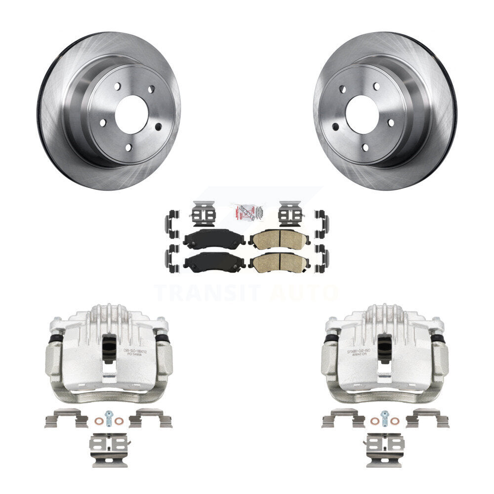 Transit Auto KC8-101202N Disc Brake Kit for 1997-2005 Chevrolet S10, Chevrolet Blazer, GMC Jimmy & more - Rear product image