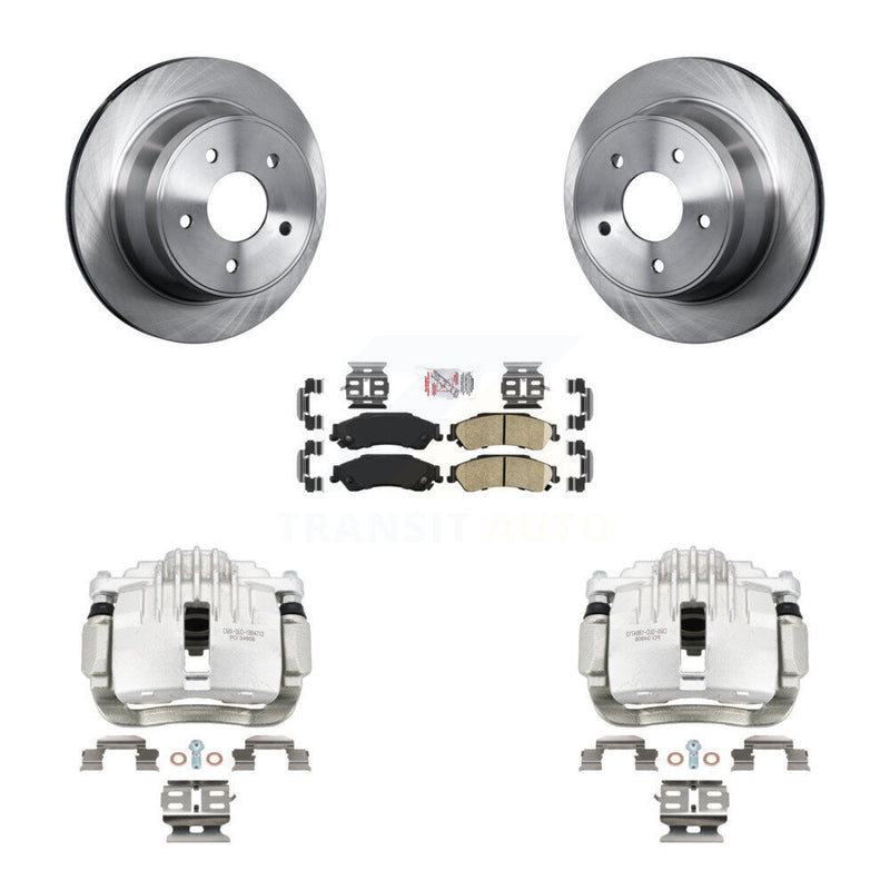 Transit Auto KC8-101202N Disc Brake Kit for 1997-2005 Chevrolet S10, Chevrolet Blazer, GMC Jimmy & more - Rear product image