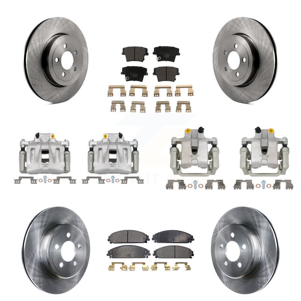 Transit Auto KC8-101202T Disc Brake Kit for 2006 Chrysler 300 - Front and Rear product image