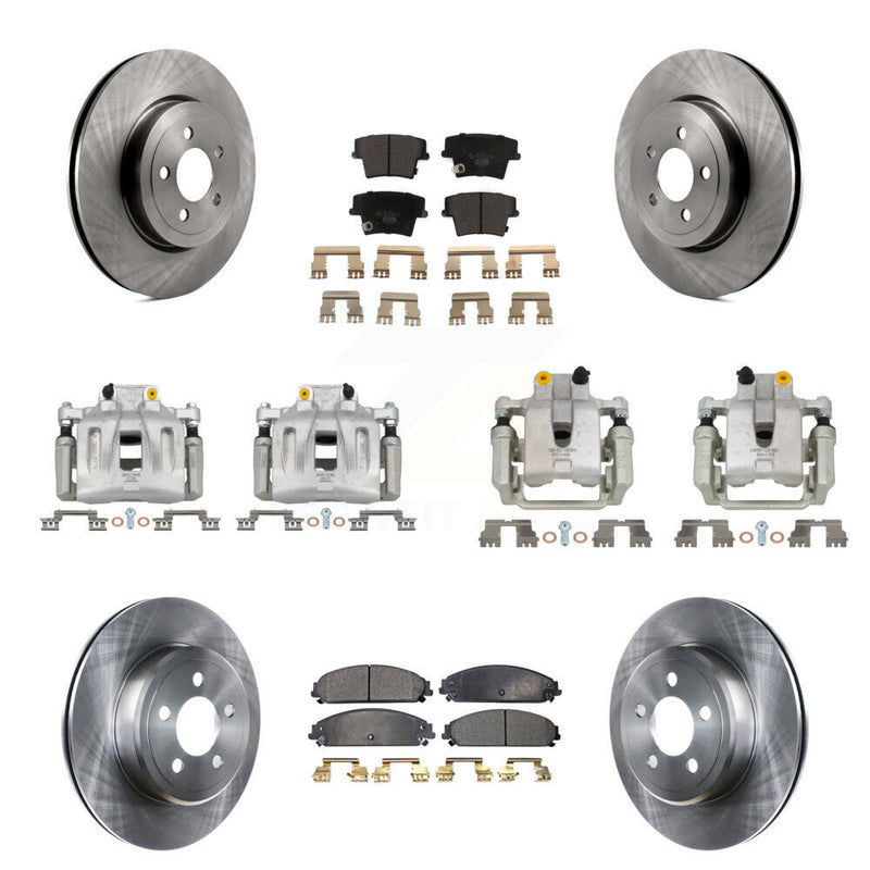 Transit Auto KC8-101202T Disc Brake Kit for 2006 Chrysler 300 - Front and Rear product image