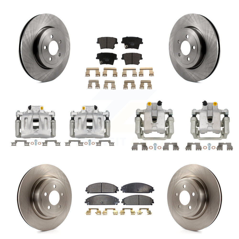 Transit Auto KC8-101203T Disc Brake Kit for 2011 Dodge Charger - Front and Rear product image