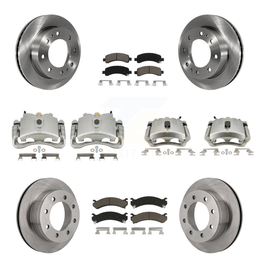 CMX KC8-101204C Disc Brake Kit for 2007-2018 Chevrolet Express 2500, GMC Savana 2500 - Front and Rear product image
