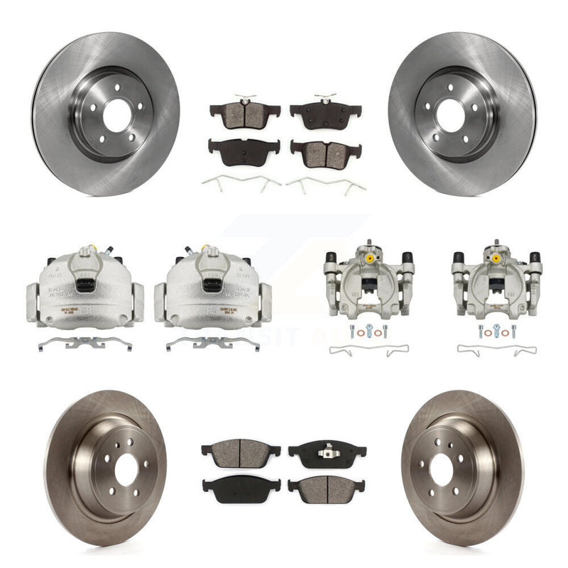 Transit Auto KC8-101204S Disc Brake Kit for 2017-2019 Lincoln MKC, Ford Escape - Front and Rear product image