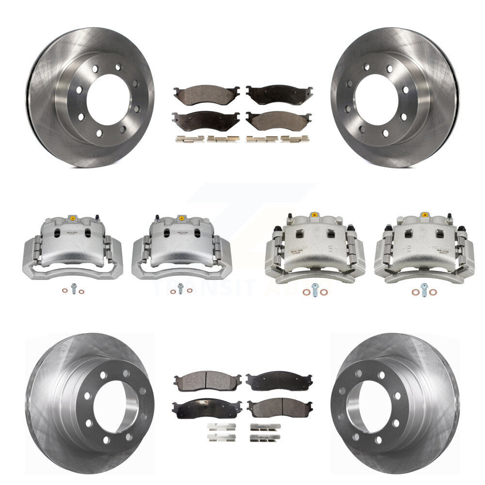 Transit Auto KC8-101204T Disc Brake Kit for 2003-2008 Dodge Ram 3500 - Front and Rear product image