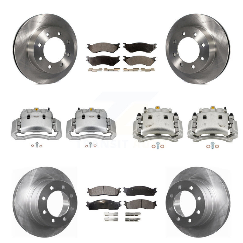 Transit Auto KC8-101204T Disc Brake Kit for 2003-2008 Dodge Ram 3500 - Front and Rear product image