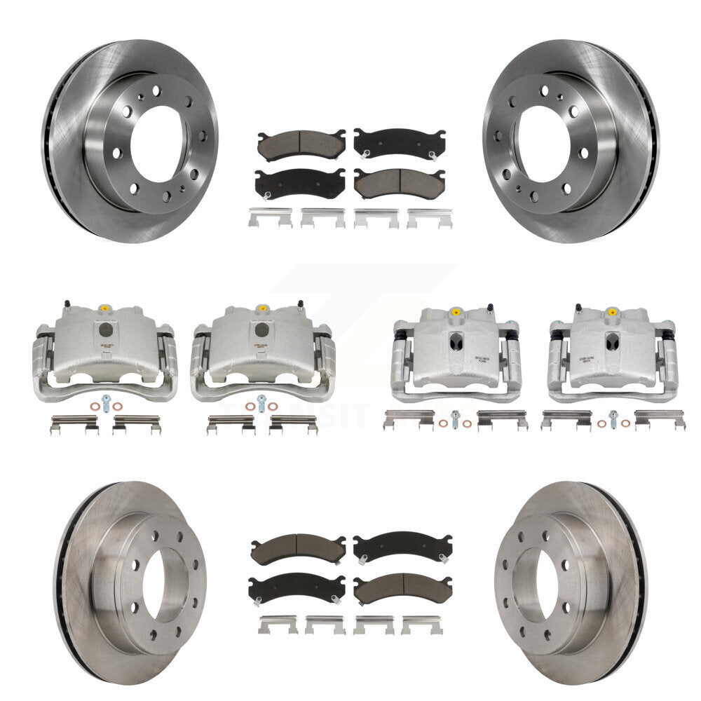CMX KC8-101205C Disc Brake Kit for 1999-2009 Chevrolet Silverado 1500 HD Classic, Chevrolet Suburban 2500, GMC Sierra 1500 HD Classic & more - Front and Rear product image