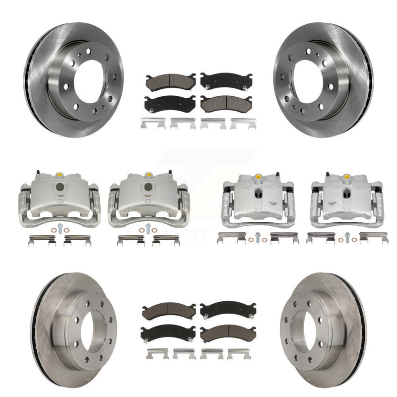 CMX KC8-101205C Disc Brake Kit for 1999-2009 Chevrolet Silverado 1500 HD Classic, Chevrolet Suburban 2500, GMC Sierra 1500 HD Classic & more - Front and Rear product image