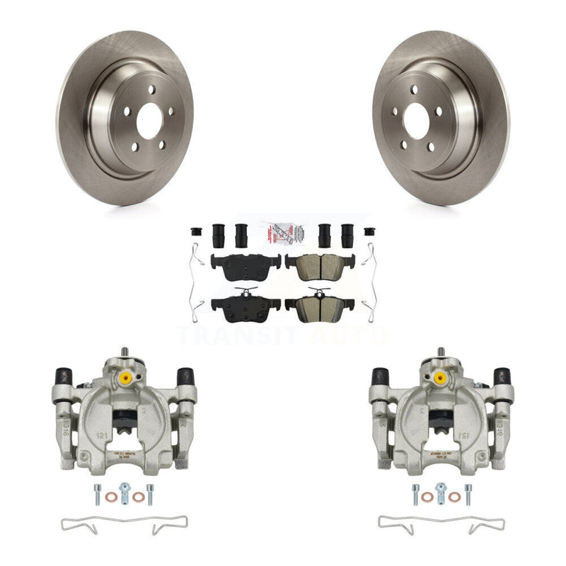 Transit Auto KC8-101205N Disc Brake Kit for 2015-2022 Ford Edge, Lincoln MKZ, Lincoln Nautilus & more - Rear product image