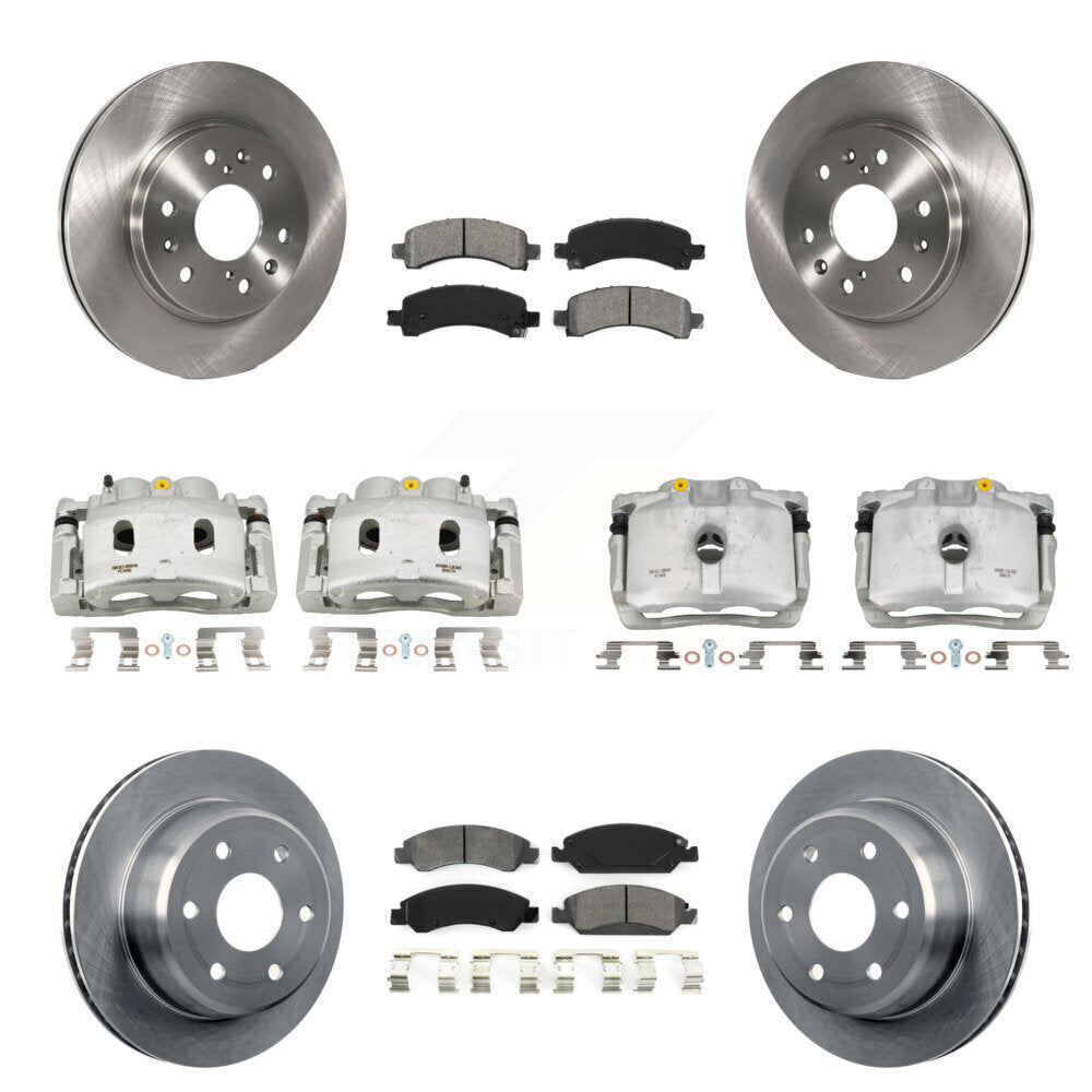 Transit Auto KC8-101205S Disc Brake Kit for 2009-2014 Chevrolet Express 1500, GMC Savana 1500 - Front and Rear product image