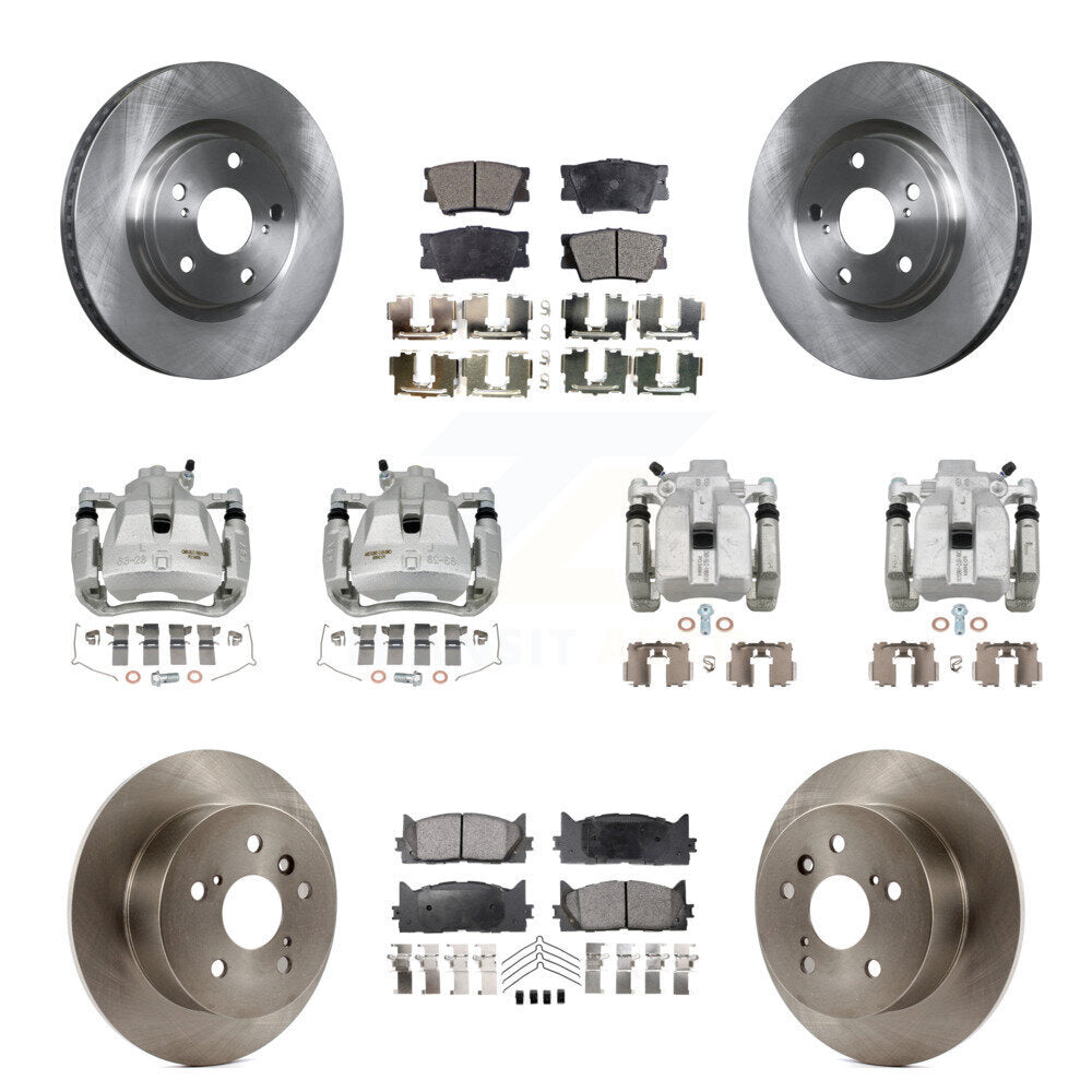 Transit Auto KC8-101205T Disc Brake Kit for 2007-2012 Lexus ES350, Toyota Camry, Toyota Avalon - Front and Rear product image