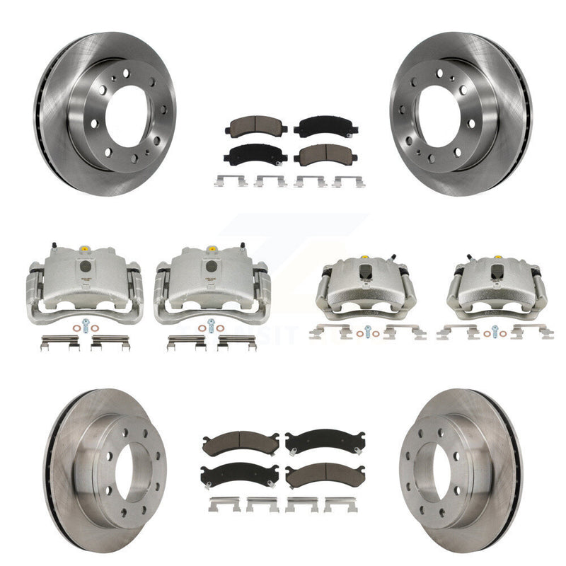 CMX KC8-101206C Disc Brake Kit for 2007-2010 Chevrolet Express 2500, GMC Savana 2500 - Front and Rear product image