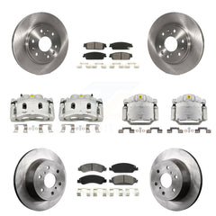 Transit Auto KC8-101206S Disc Brake Kit for 2008-2014 Chevrolet Silverado 1500, Cadillac Escalade, Cadillac Escalade ESV & more - Front and Rear product image