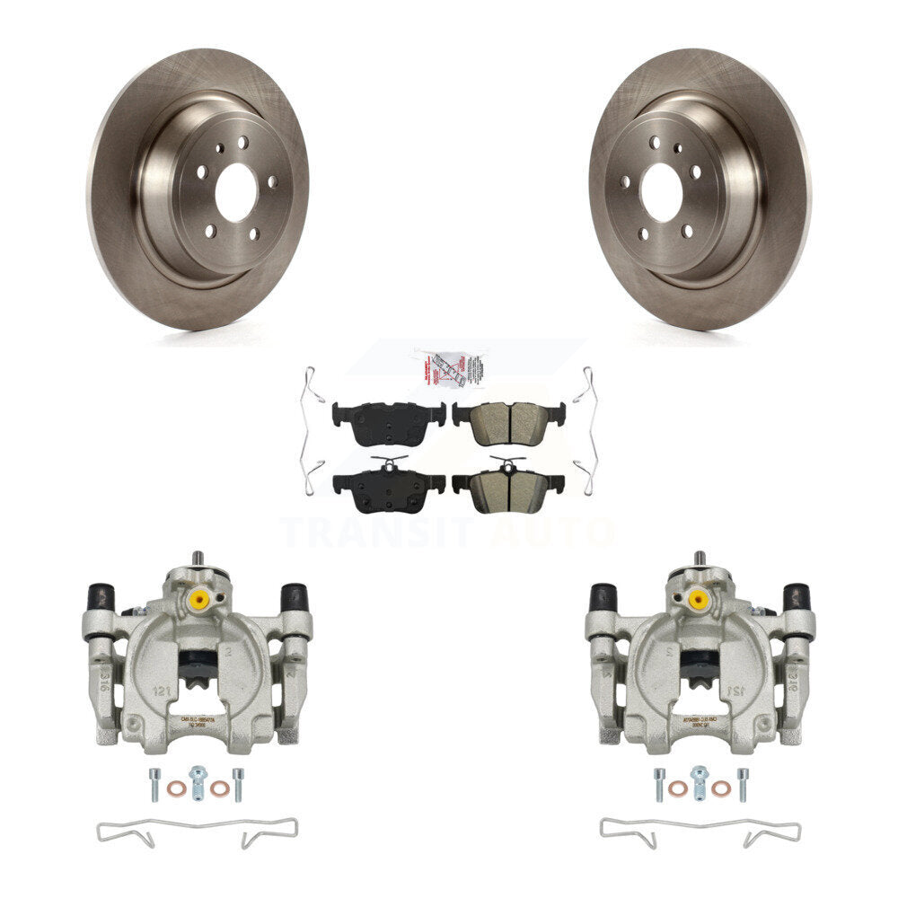 Transit Auto KC8-101207N Disc Brake Kit for 2013-2020 Ford Fusion, Ford Escape, Lincoln MKX & more - Rear product image