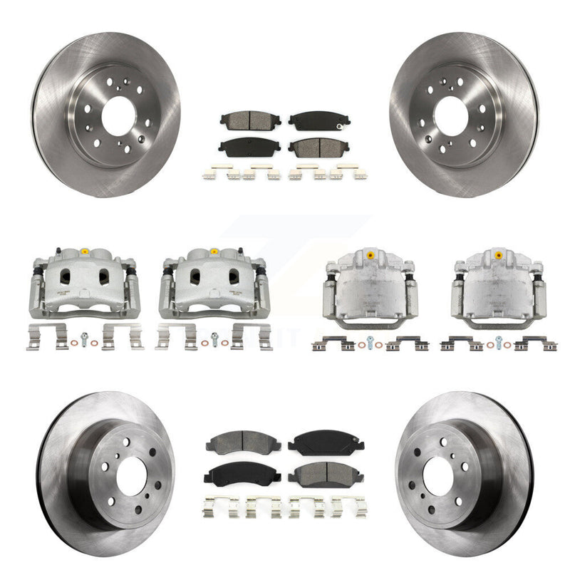 Transit Auto KC8-101207S Disc Brake Kit for 2007-2008 Cadillac Escalade, Cadillac Escalade ESV, Cadillac Escalade EXT & more - Front and Rear product image