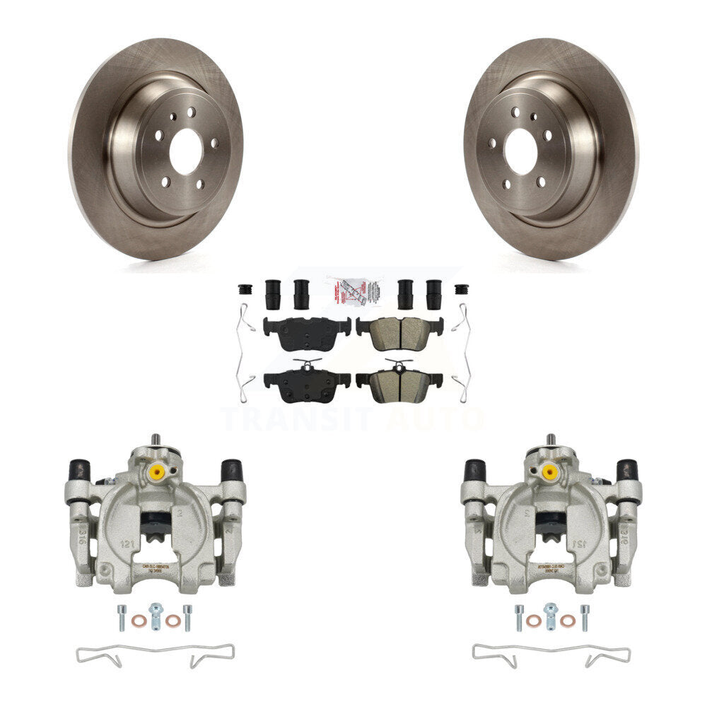 Transit Auto KC8-101208N Disc Brake Kit for 2013-2020 Ford Fusion, Ford Escape, Lincoln MKX & more - Rear product image