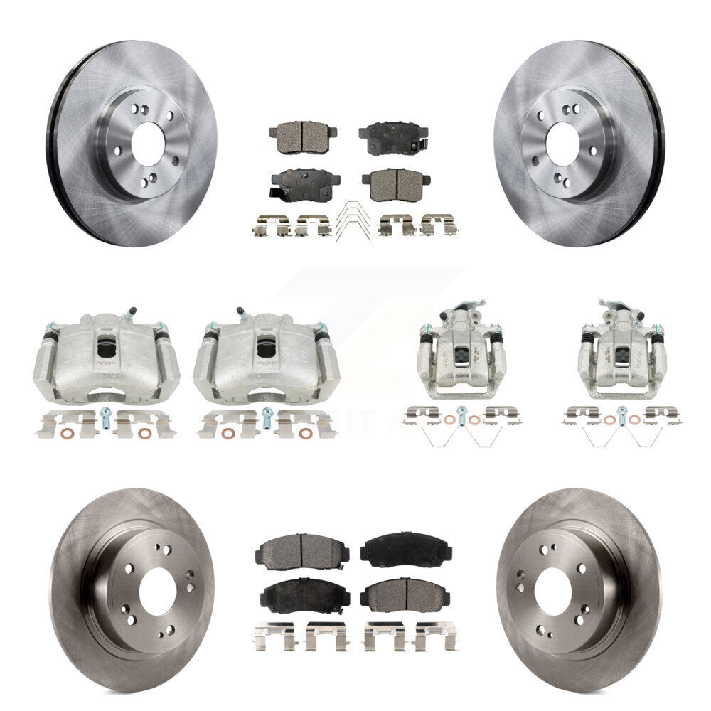 Transit Auto KC8-101208T Disc Brake Kit for 2008-2010 Acura TSX, Honda Accord - Front and Rear product image