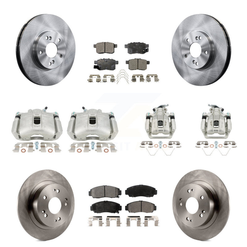 Transit Auto KC8-101208T Disc Brake Kit for 2008-2010 Acura TSX, Honda Accord - Front and Rear product image