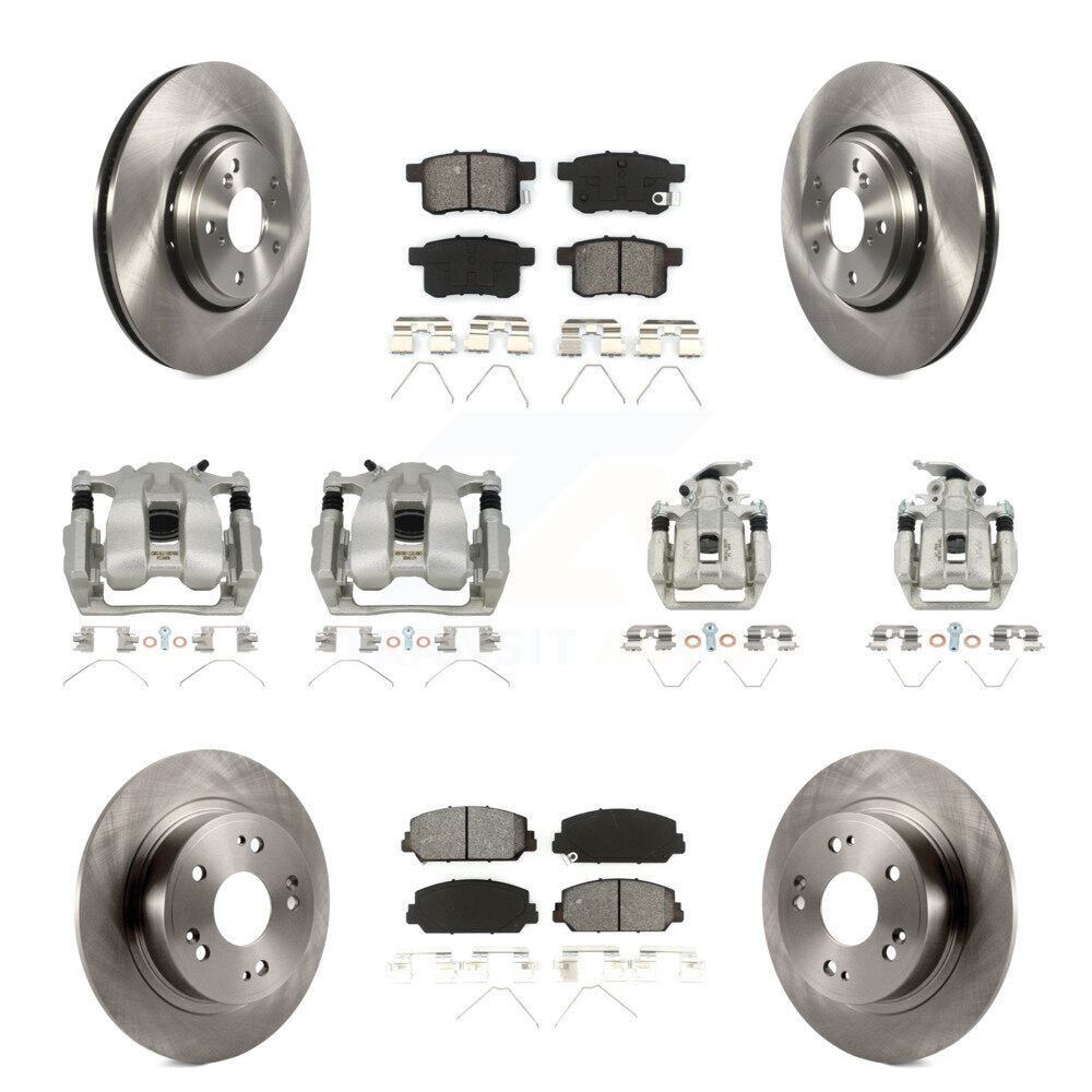 Transit Auto KC8-101209S Disc Brake Kit for 2016-2017 Honda Accord - Front and Rear product image