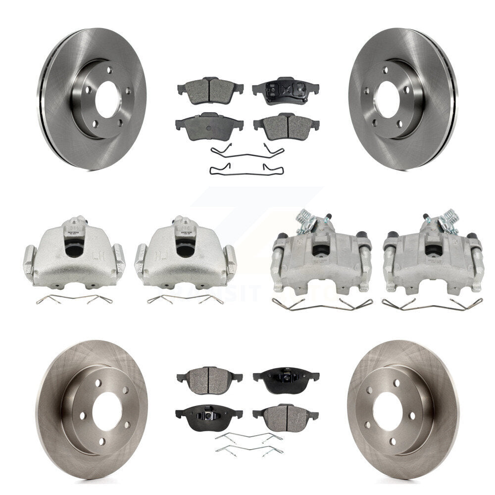 Transit Auto KC8-101209T Disc Brake Kit for 2005 Mazda 3 - Front and Rear product image