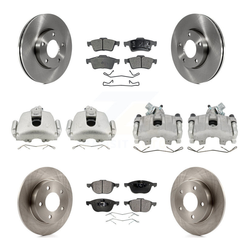 Transit Auto KC8-101209T Disc Brake Kit for 2005 Mazda 3 - Front and Rear product image