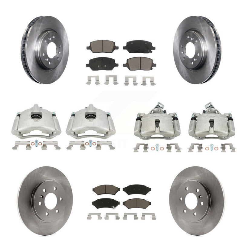 CMX KC8-101210C Disc Brake Kit for 2006 Buick Terraza, Chevrolet Uplander, Pontiac Montana & more - Front and Rear product image
