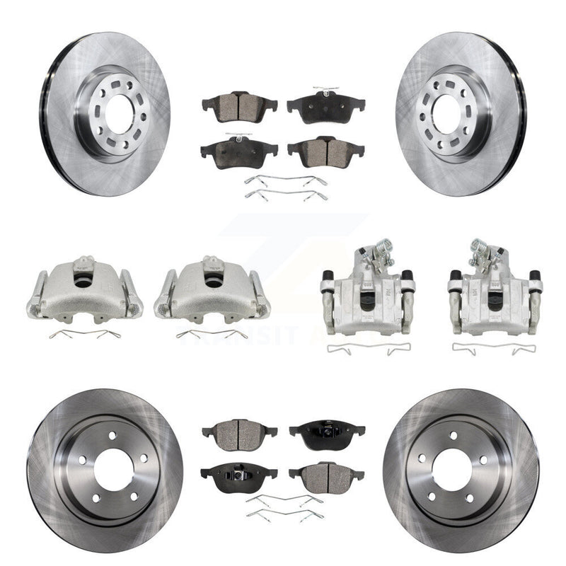 Transit Auto KC8-101210T Disc Brake Kit for 2008-2013 Mazda 3 Sport, Mazda 3 - Front and Rear product image