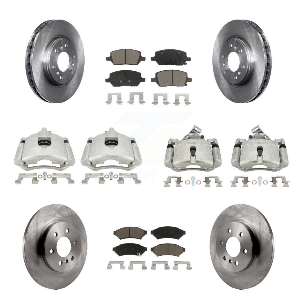 CMX KC8-101211C Disc Brake Kit for 2006-2009 Buick Terraza, Chevrolet Uplander, Pontiac Montana & more - Front and Rear product image