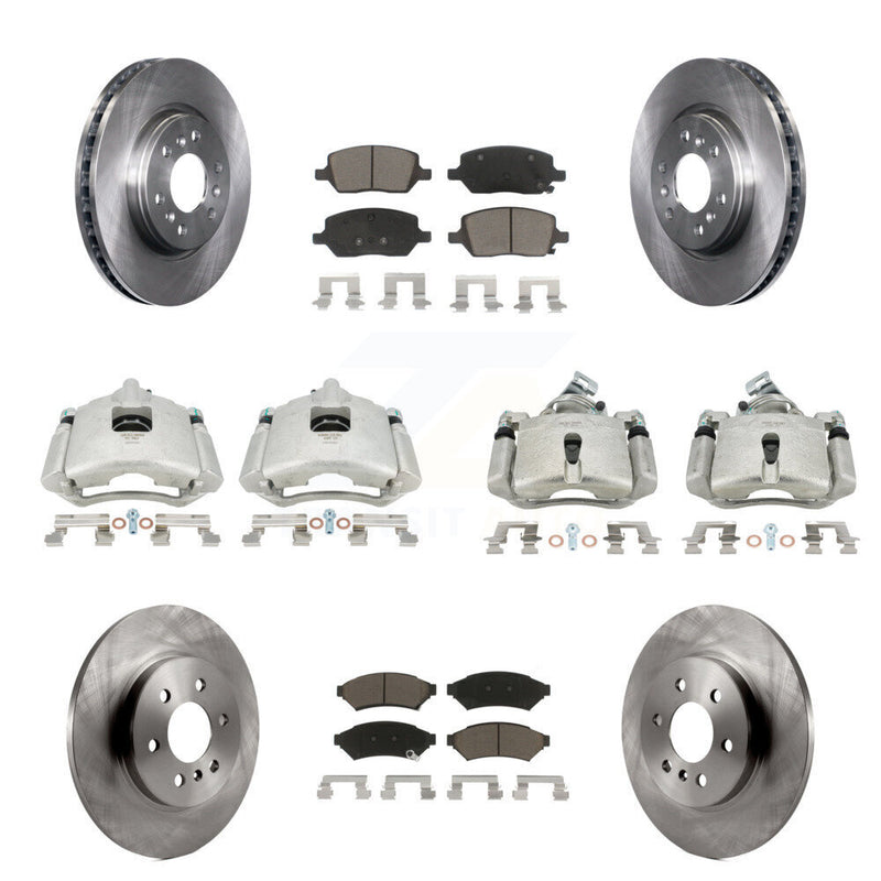 CMX KC8-101211C Disc Brake Kit for 2006-2009 Buick Terraza, Chevrolet Uplander, Pontiac Montana & more - Front and Rear product image