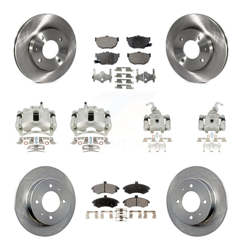 Transit Auto KC8-101211T Disc Brake Kit for 2002-2004 Hyundai Elantra - Front and Rear product image