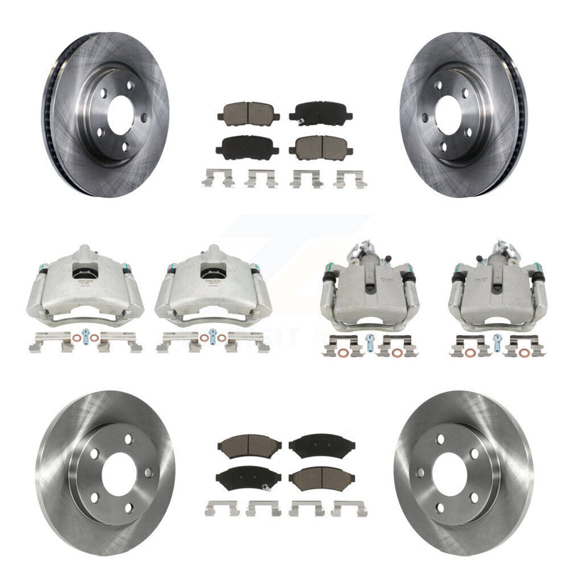 CMX KC8-101212C Disc Brake Kit for 2005-2009 Buick Allure, Buick LaCrosse, Pontiac Grand Prix - Front and Rear product image