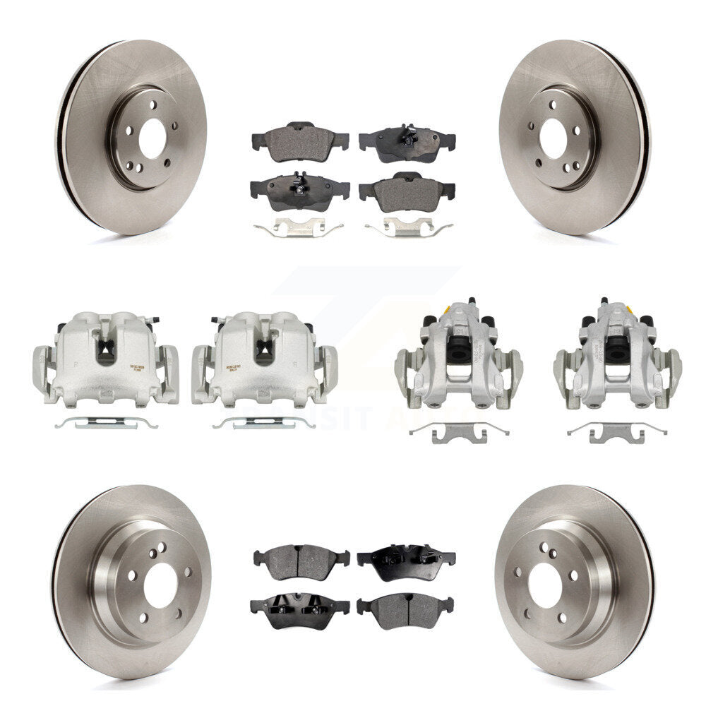 Transit Auto KC8-101212P Disc Brake Kit for 2007-2009 Mercedes-Benz E550 - Front and Rear product image