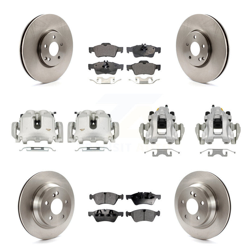 Transit Auto KC8-101212P Disc Brake Kit for 2007-2009 Mercedes-Benz E550 - Front and Rear product image