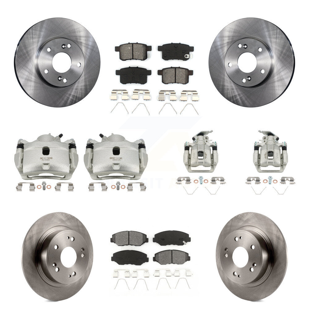 Transit Auto KC8-101212S Disc Brake Kit for 2013-2017 Honda Accord - Front and Rear product image