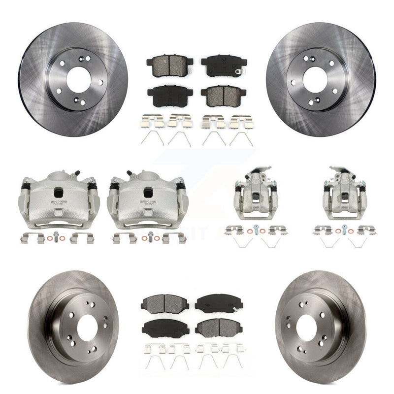 Transit Auto KC8-101212S Disc Brake Kit for 2013-2017 Honda Accord - Front and Rear product image