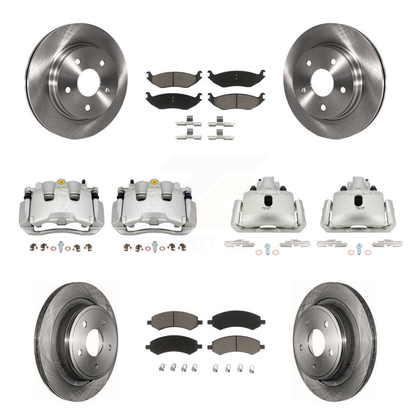 CMX KC8-101213C Disc Brake Kit for 2007-2009 Chrysler Aspen, Dodge Durango - Front and Rear product image