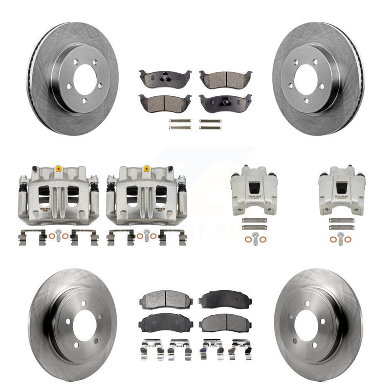 Transit Auto KC8-101213P Disc Brake Kit for 2002-2005 Ford Explorer, Mercury Mountaineer - Front and Rear product image