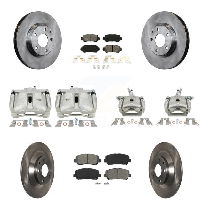 Transit Auto KC8-101213S Disc Brake Kit for 2013-2015 Mazda CX-5 - Front and Rear product image