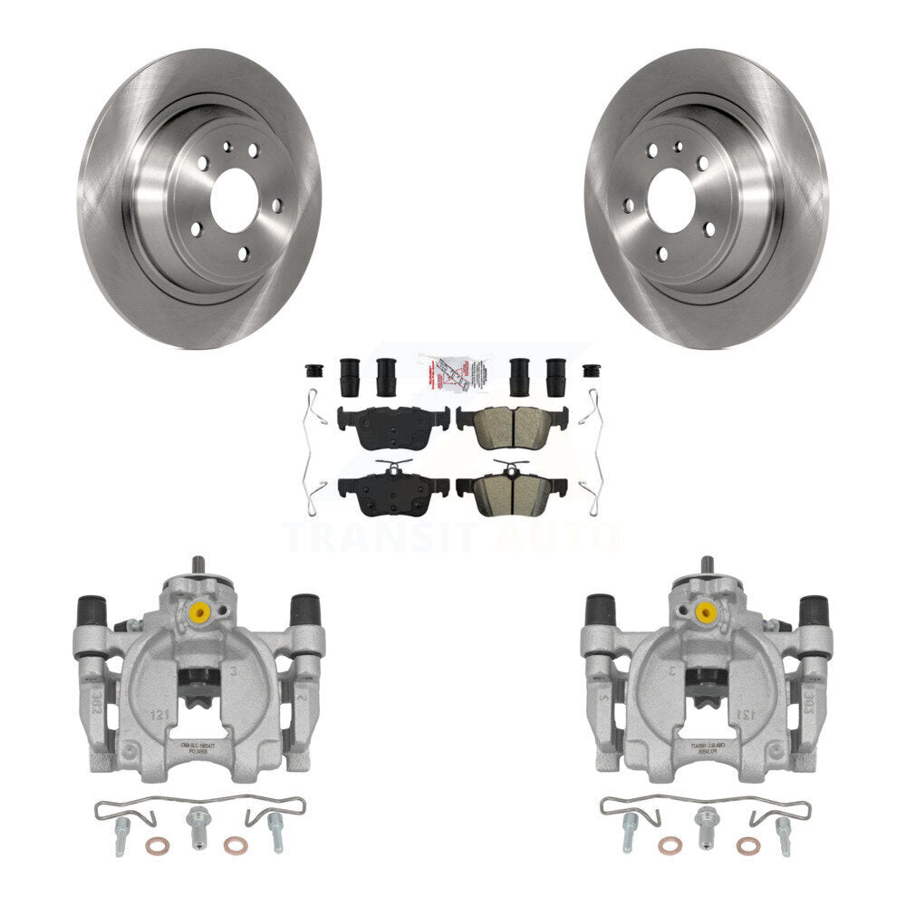 Transit Auto KC8-101214N Disc Brake Kit for 2013-2020 Ford Fusion, Lincoln MKZ - Rear product image