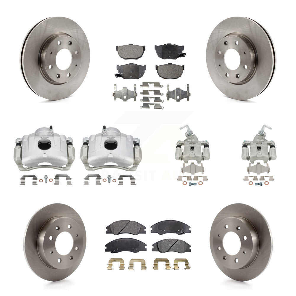 Transit Auto KC8-101215P Disc Brake Kit for 2005-2009 Kia Spectra, Kia Spectra5 - Front and Rear product image