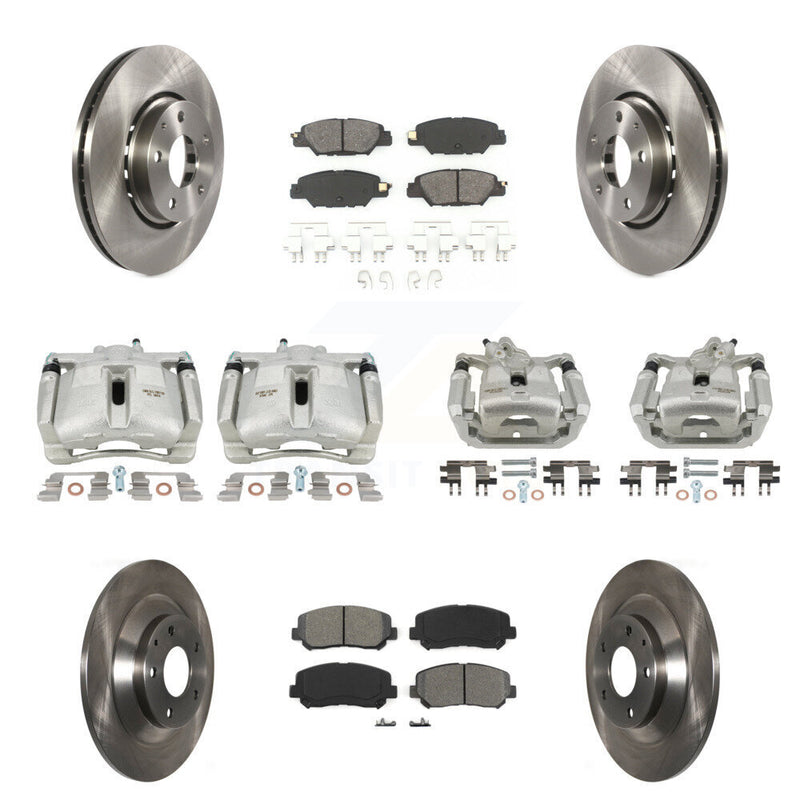 Transit Auto KC8-101215S Disc Brake Kit for 2016-2022 Mazda CX-5 - Front and Rear product image