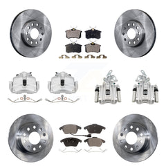 Transit Auto KC8-101215T Disc Brake Kit for 2014-2018 Volkswagen Jetta, Volkswagen Beetle - Front and Rear product image