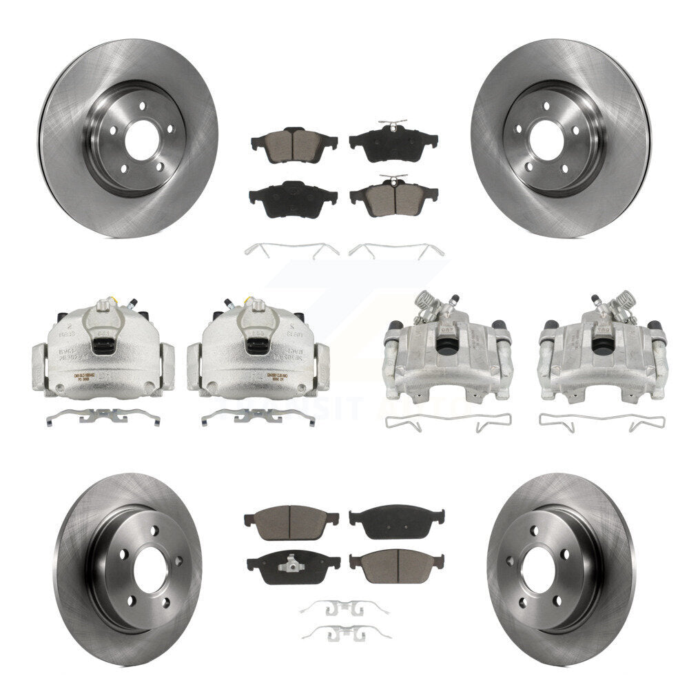 CMX KC8-101216C Disc Brake Kit for 2013-2018 Ford Focus - Front and Rear product image
