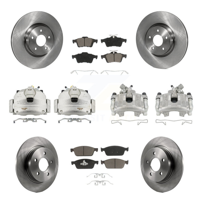 CMX KC8-101216C Disc Brake Kit for 2013-2018 Ford Focus - Front and Rear product image