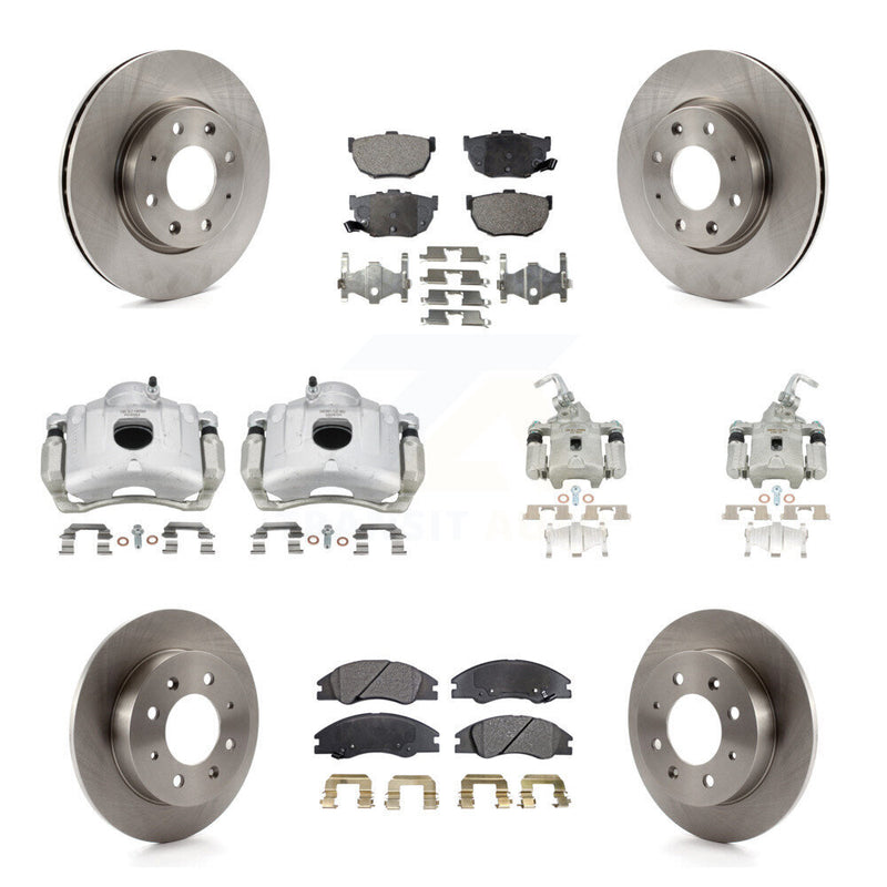 Transit Auto KC8-101216P Disc Brake Kit for 2004-2005 Kia Spectra, Kia Spectra5 - Front and Rear product image