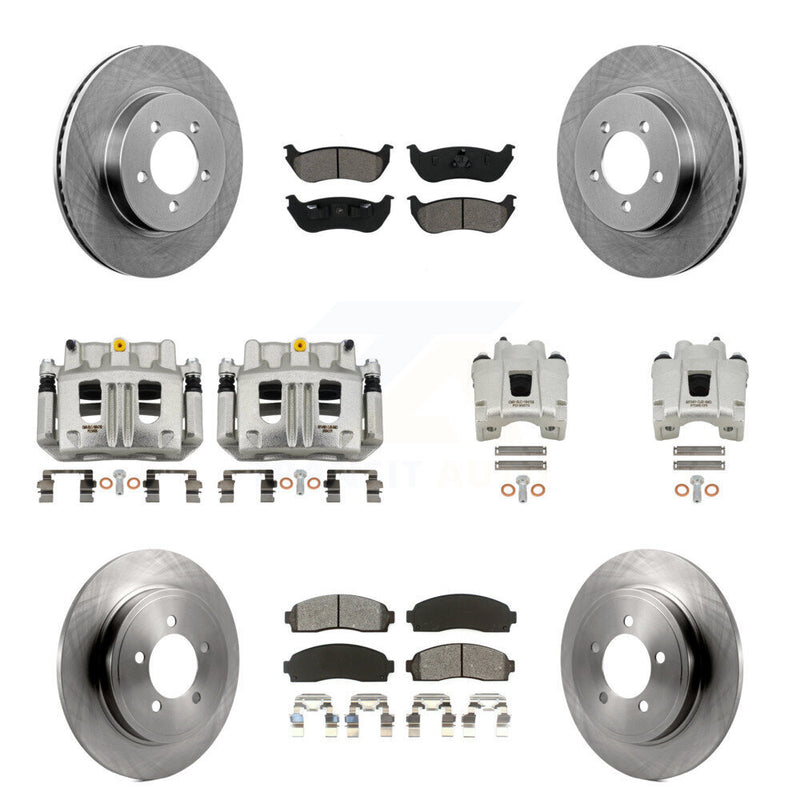 Transit Auto KC8-101216S Disc Brake Kit for 2002-2005 Ford Explorer, Mercury Mountaineer - Front and Rear product image