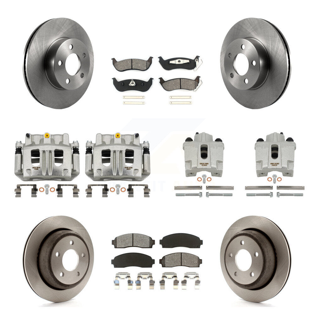 Transit Auto KC8-101217S Disc Brake Kit for 2010-2011 Ford Ranger - Front and Rear product image